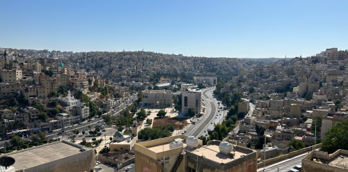 Amman, Jordan on a summer day in 2023.